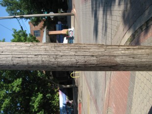 wood telephone pole post grunge reference